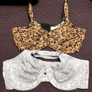 Wacoal and Olga bras NEW WITHOUT TAGS-Size 40DD.